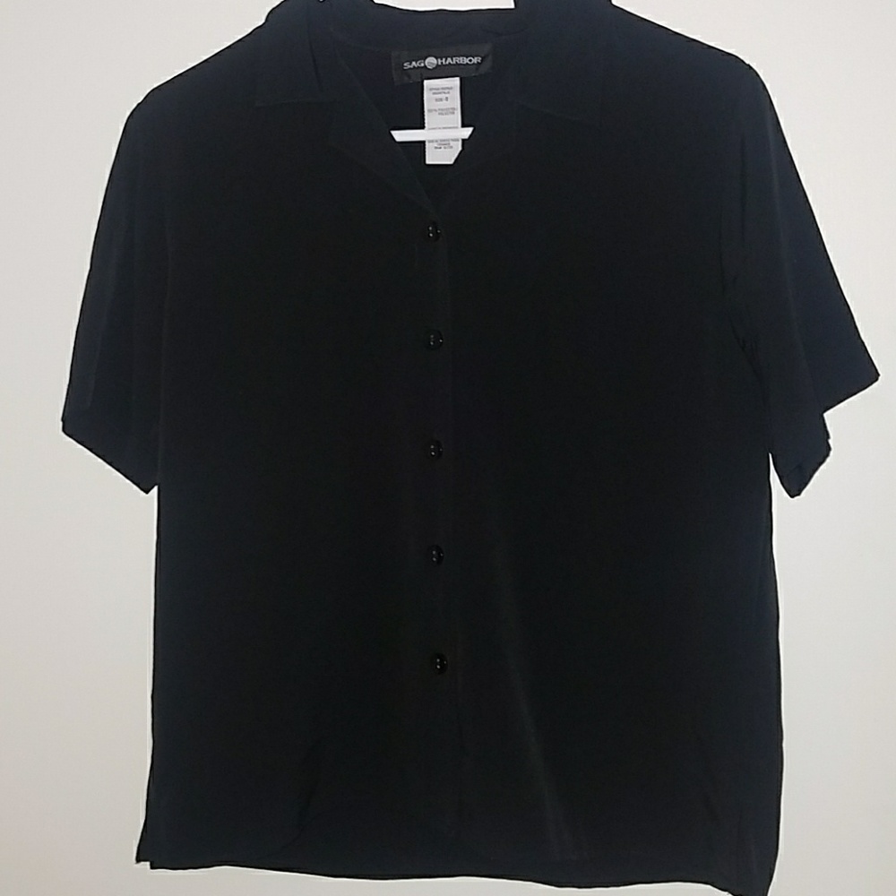 Button Down Silk Shirt